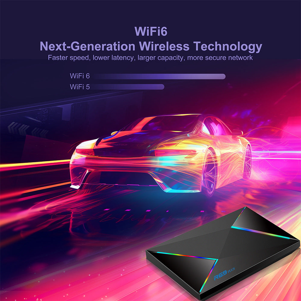 Android 14 Streaming Box 4GB 64GB - WiFi Enabled Universal Streaming Media Player